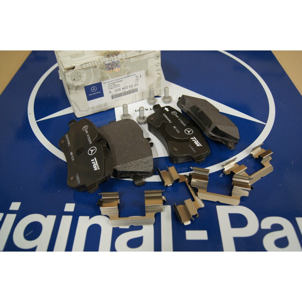 Mercedes Benz GL X166 Class Rear Brake Pads + Sensor OEM 0074207820 13