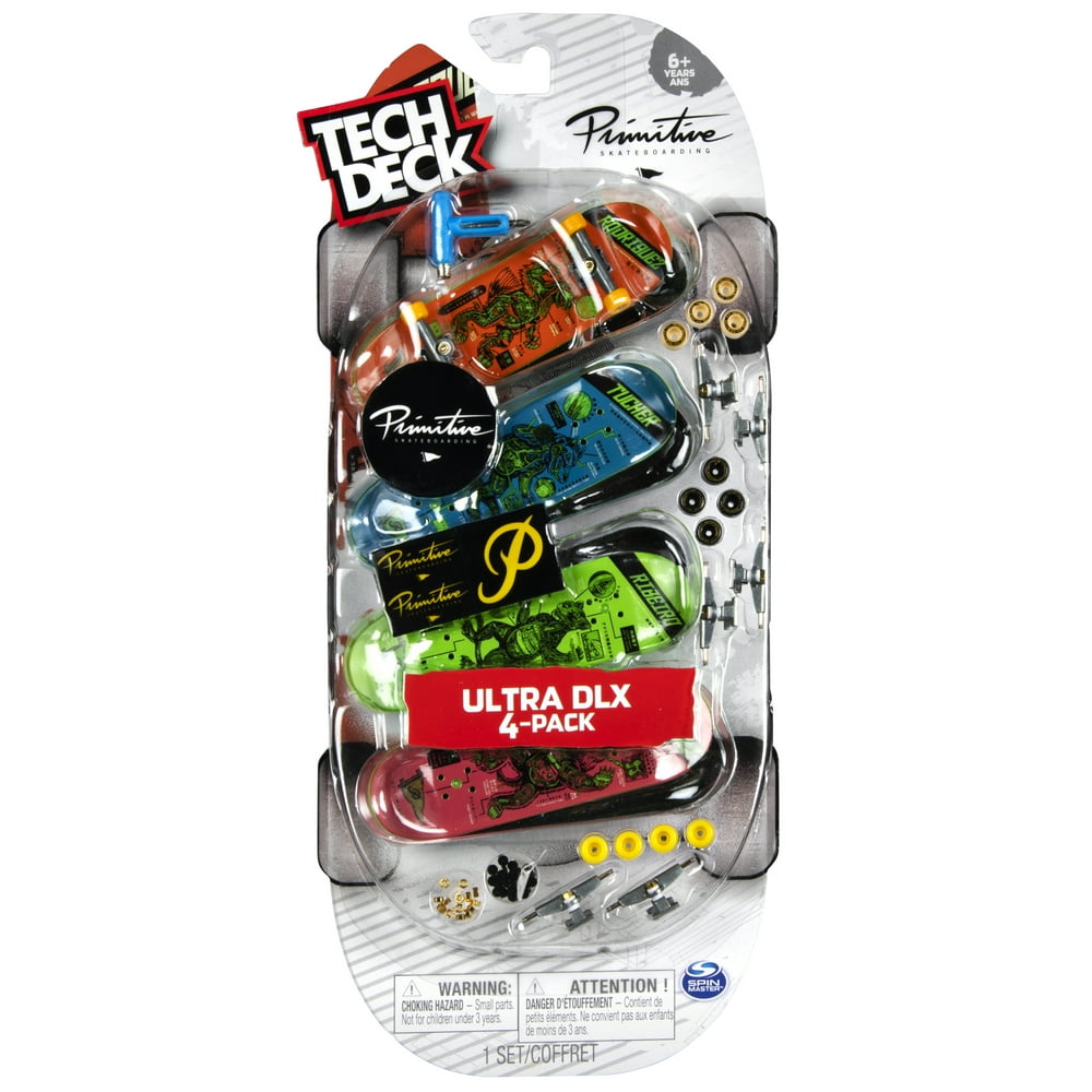 Tech Deck 96mm Fingerboards 4Pack Primitive