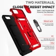 thumbnail image 4 of Estuche GANGXUN para iPhone 7 Plus/8 Plus, soporte giratorio 360°, estilo mecánico y magnético, 4 of 5