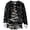 Black, variant on Cozy Holiday Charm Printed Crewneck Pullover For Casual Knit Sweater With Seasonal Graphic