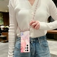 thumbnail image 2 of Luxury Colorful Crossbody Lanyard Cord Rope Strap Phone Case For Samsung Galaxy S24 Ultra S23 FE S22 Plus A54 A33 A14 5G Cover Khaki For A54 5G, 2 of 6