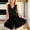 Black, variant on Endives Women's Shorts Solid Color Loose Summer Bermuda Short Knee Length Elastic Waist Beach Lounge Workout Casual Long Short Wide Leg Shorts