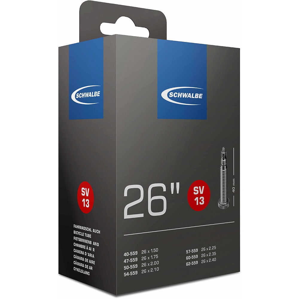 Schwalbe SV13 MTB Tube Presta Valve 40mm 26x1.5-2.5/" 10425343