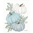 thumbnail image 2 of Baker, Sara 15x18 Black Ornate Wood Framed with Double Matting Museum Art Print Titled - Pumpkin Trio, 2 of 4