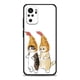 thumbnail image 1 of Divertida funda de teléfono con diseño de gato y gatito para teléfono, cubierta negra para Poco Redmi Note 8, Poco X4, X4, NFC, M4, X3, F3, M3, F1, GT Pro zhangmengya LED, 1 of 2