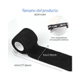 thumbnail image 4 of Vendaje deportivo  Bloosom autoadhesivo 6 roll elástico 5cm x 4.5m Negro, 4 of 5