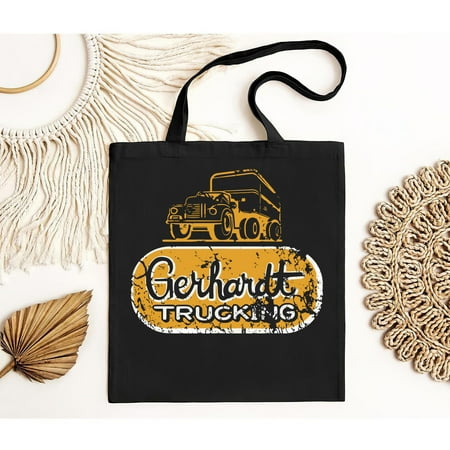 vintage Gerhardt Trucking Tote Bag S--TH41326