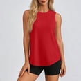 thumbnail image 4 of SwiftWear Workout Basic Tank Top Women UPF 50+ Casual Soft Crew Neck Sleeveless Lightweight Gym Running Tops, 4 of 8