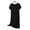 Black, variant on Fjofpr Cotton Nightgowns for Women Women Fashionable Summer Mid-Length Thin Home Dress Casual Outerwear Sleeping Dress Home Clothes