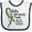 White and Navy, variant on Inktastic Life Grows On- Be an Organ Donor Boys or Girls Baby Bib