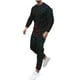 thumbnail image 2 of Camisas de verano Kakina CMSX para hombre, liquidación, conjunto de 2 piezas de camiseta informal de manga corta y pantalones cortos deportivos ajustados., 2 of 5