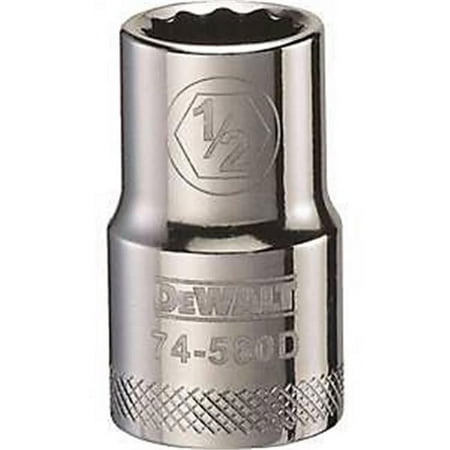 

Stanley Tools DWMT74560OSP 0.5 in. Drive 12 Point Socket 0.5 in.