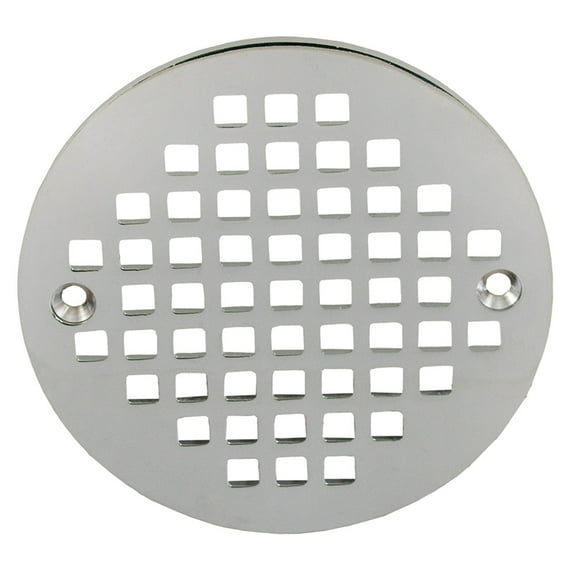 Jones Stephens C60800 6-1/4" Round Floor Drain - Chrome