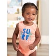 thumbnail image 4 of Gerber Baby Boy Tank Onesies Bodysuits, 4-Pack, Sizes Newborn - 24 Months, 4 of 14