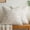 Beige, variant on Khaki Reversible Pillow Covers 2 Pack - Farmhouse Chenille Throw Pillows, Neutral Textured Decorative Throw Pillow Covers with Border for Couch Sofa Bed (12x20 Inch, No Insert)