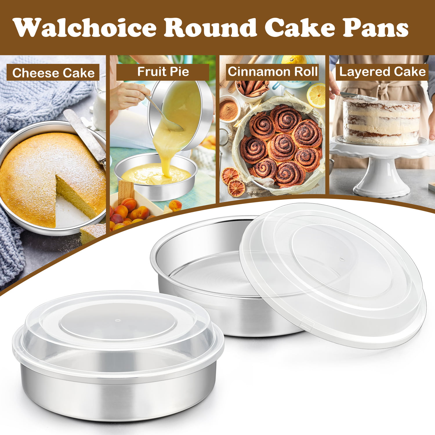 Sur La Table Platinum Pro Round Cake Pan, 8