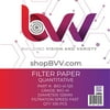 BVV Ashless Filter Papers - 125MM - Quantitative
