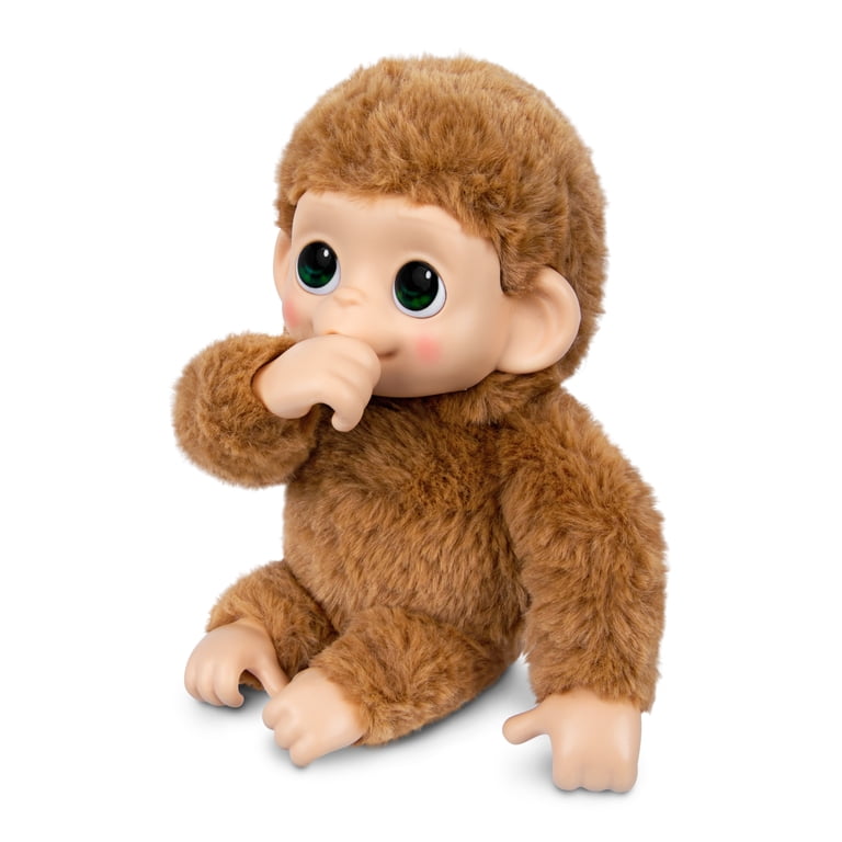 Little Live Pets Baby Monkey Minis – Pepi Peach. Interactive Pet