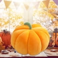 thumbnail image 4 of Almohada de tiro de calabaza rellena simulada 3D regalo suave de Halloween para niños de 13 pulgadas, 4 of 7