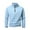 Blue, variant on safuny Men's Stand Collar Sweatshirts Loose Fleece Shirts Big&Tall Pullover Fashion Casual Activewear Fuzzy Long Sleeve Sports Quarter Zipper Tops Fall Winter Outwear Green L