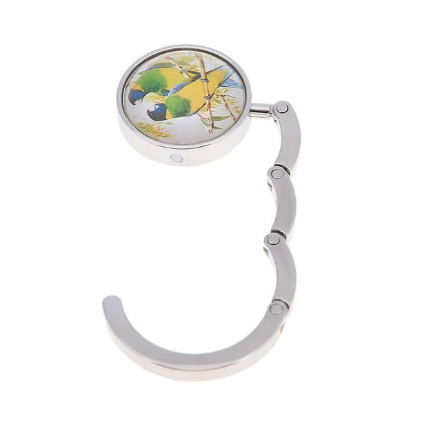 Exquisito Soporte Para Bolsa Para Ma, Ganchos Portátil Para Bolso, Soporte Para Gancho De Ma, Patrón De Rosa, Soporte Para Colgar Bolsos, Decoración, Colgador Para Monedero - AliExprs