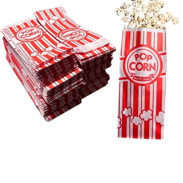 Carnival King Popcorn Bags for Popcorn Machine Disposable Paper Carnival Themed  1 oz. Small 1000 Count