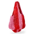 thumbnail image 3 of No Boundaries Women's Festival Crochet Stripe Hobo Bag, Pink Jubilee Stripe, 3 of 6