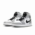 thumbnail image 1 of N I-K-E A i r-Jor-dan 1 Mid Light Smoke Grey Black White 554724-092 Men's Size 10, 1 of 5