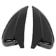 thumbnail image 5 of Par de cubiertas de espejo retrovisor lateral con cuernos Reemplazo negro brillante para A3 8V S3 RS3 2014-2020, 5 of 19