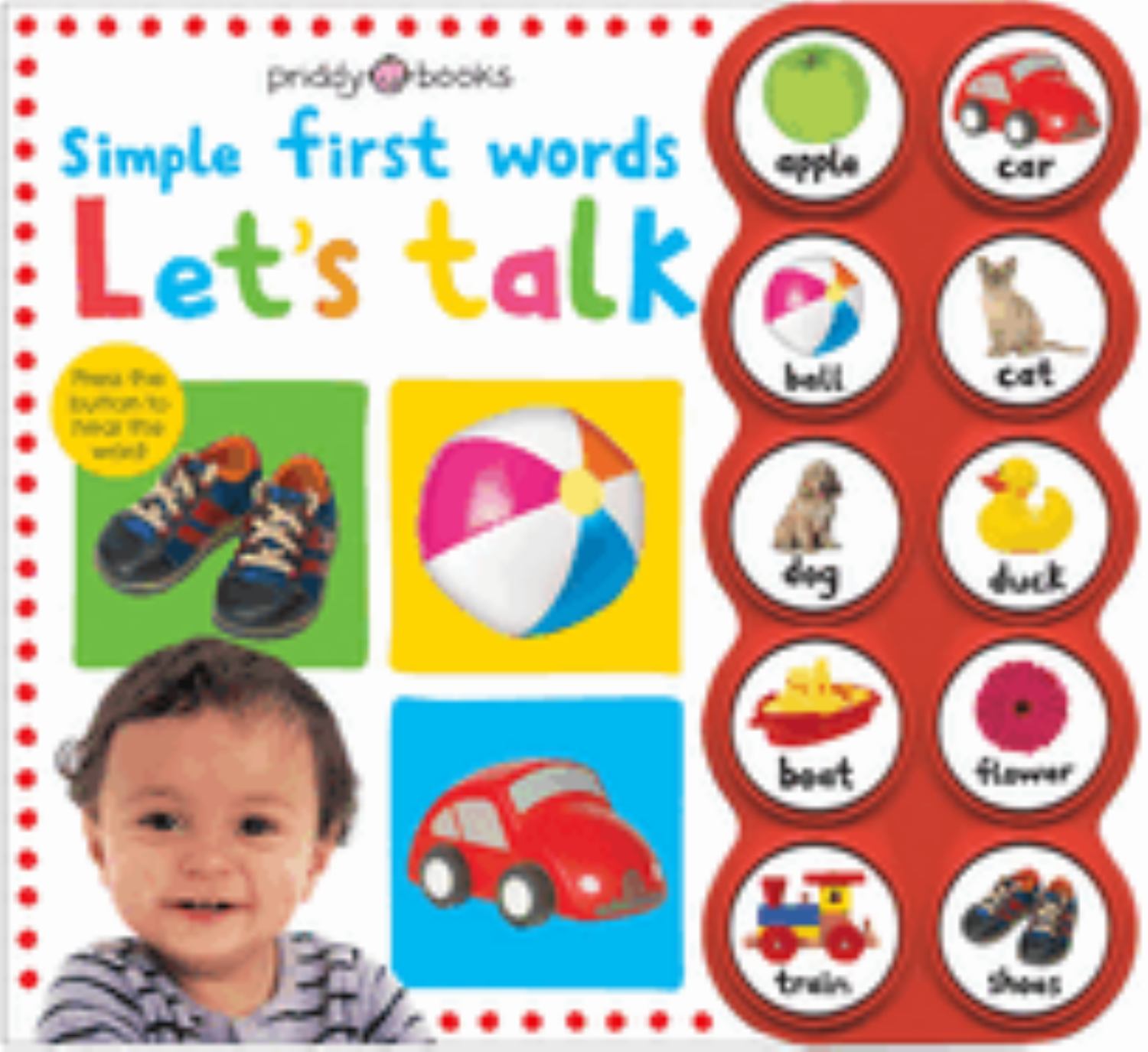 Simple First Words Let's Talk (Board Book)