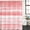 Pink, variant on Brown Stripes Shower Curtain Set - Extra Long 72" x 96" Washable Bathtub Curtain with 12 Hooks, Country Watercolors Gradient Texture Waterproof Fabric Stall Shower Curtains for Bathroom Décor