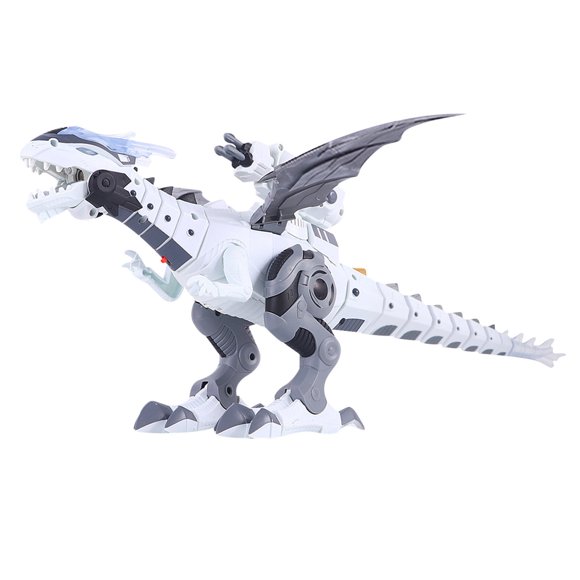 Fufafayo Mechanical DinosaurToyWith Spray Effect And Lights, Walking Dinosaur Model ForKids, Realistic DinosaurToyWith Bionic Walking And Roaring Sound, Simulation AnimalToyFor BoysGirlsBirthday Gift