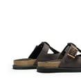 thumbnail image 3 of DREAM PAIRS Women's Clogs & Mules Stylish Leather Mules Cork Footbed Couple's Clogs for Women, 3 of 8