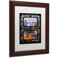 thumbnail image 2 of Trademark Fine Art "Shanghai Night" Canvas Art by Philippe Hugonnard, White Matte, Wood Frame, 2 of 4