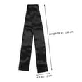thumbnail image 5 of Minkissy 2Pcs Satin Wig Grip Band Wrap Black Non Hair Wraps for Indoor and Outdoor Wear, 5 of 8