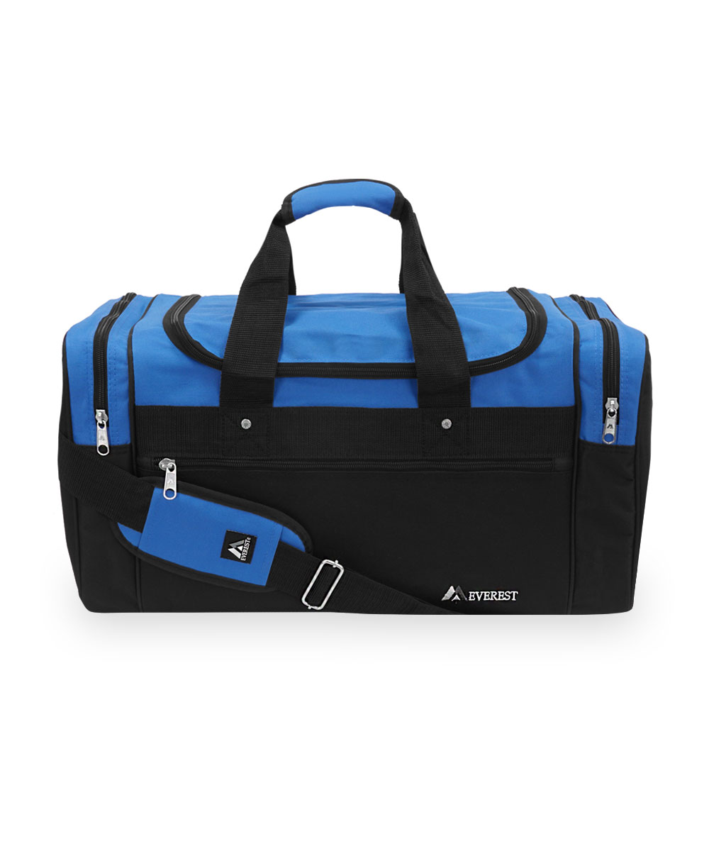 Everest Unisex 24 in Sports Duffel Bag, Royal Blue