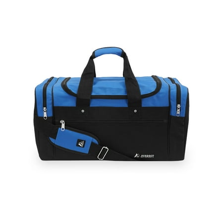 Everest Unisex Sports Duffel Bag, Large Royal Blue