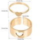 thumbnail image 5 of 2pcs Anillos de moda Decorativos Pareja Anillos Romántico Anillos De Dedo Regalos, 5 of 6