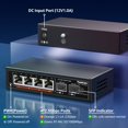 thumbnail image 3 of Conmutador Ethernet YuanLey de 2,5 G, 6 puertos, 4 x 2,5 G Base-T, 2 x 10 G SFP, 3 of 7