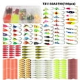 thumbnail image 1 of Complete Ice Fishing Gear Set with 190 Pieces of Jigs and Lures, Perfect for Enthusiasts and Gift Giving, Lightweight and Compact Design for Easy Transport, 1 of 7