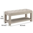 thumbnail image 5 of Linon Clea Upholstered Bench, 5 of 9