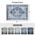 thumbnail image 5 of CHITOOMA 3'x5' Area Rugs for Living Room, Machine Washable Rugs Vintage Area Rug for Bedroom Dining Room Dorm Office with Non-Slip Backing, Stain Resistant Non-Shed Carpet, 5 of 8