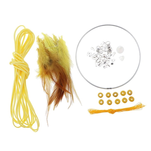 veasfak Handicrafts Material Kit For Personalized DIY kids Crafts Gift Yellow