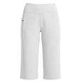 thumbnail image 4 of BUIGTTKLOP Capri Pants for Women High Waisted Yoga Capris Straight Wide Leg Stretchy Pull on Cropped Pants, 4 of 6