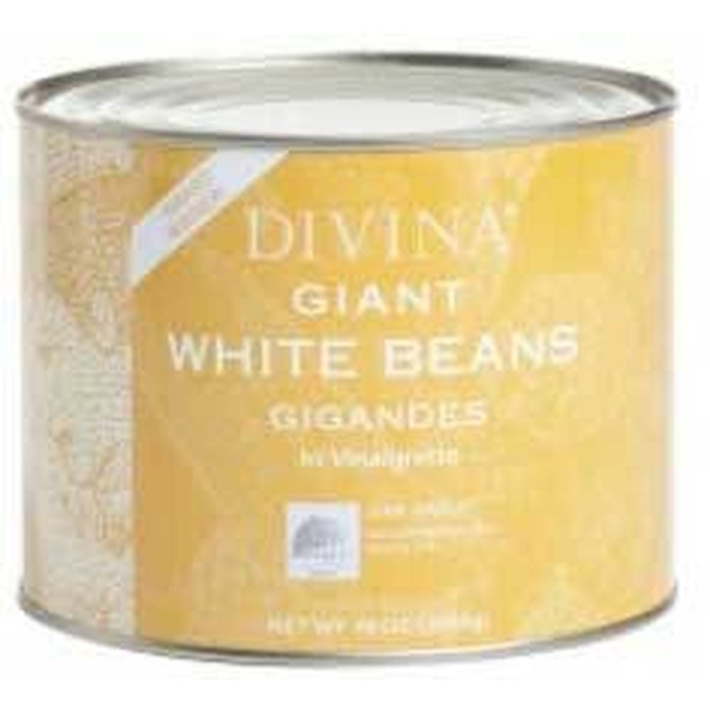 Divina Gigandes Beans in Vinaigrette, 4.4 Pound 6 per Case