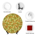 thumbnail image 4 of Gaeub Corn Print Ceramic Plate,Dinner Plates,Bone China Decorative Plates with Display Stand,Art Ceramic Ornaments for Wall Hanging Decoration-7in, 4 of 6