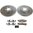 thumbnail image 3 of PowerStop Front Z26 Street Warrior Carbon-Fiber Ceramic Brake Pad and Drilled and Slotted Rotor Kit Fits: FORD Select Models K1304-26, 3 of 9