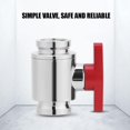 thumbnail image 2 of Válvula de refrigeración por agua duradera con roscas internas G1/4 válvula de bola de agua de sellado hermético para sistema de refrigeración por agua de ordenador Amonsee Otros, 2 of 8