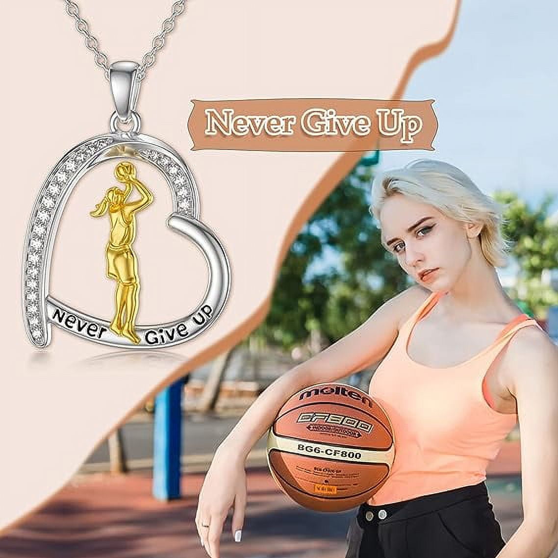 Sport Basketball Necklace For Men Stainless Steel Sports Ball Pendant Long  Chain Necklace Fans Gifts For Men Teen Boys Girls | Fruugo ZA