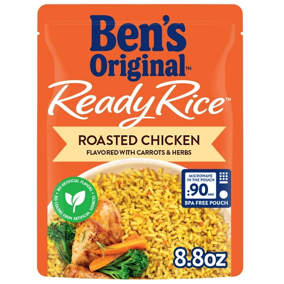 ( 2 Pack )Ben's Original Ben`s Long Grain White Ready Rice 8.8 Oz Pouch